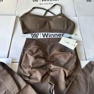 Women's Brown Intimates Set